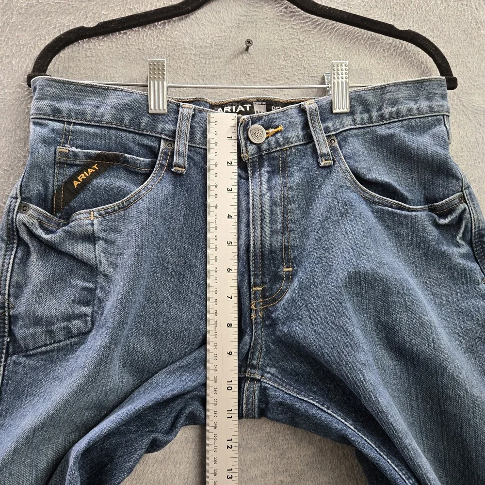 Ariat Rebar Men Jeans 30X30 Blue Denim M4 Bootcut‎ 28